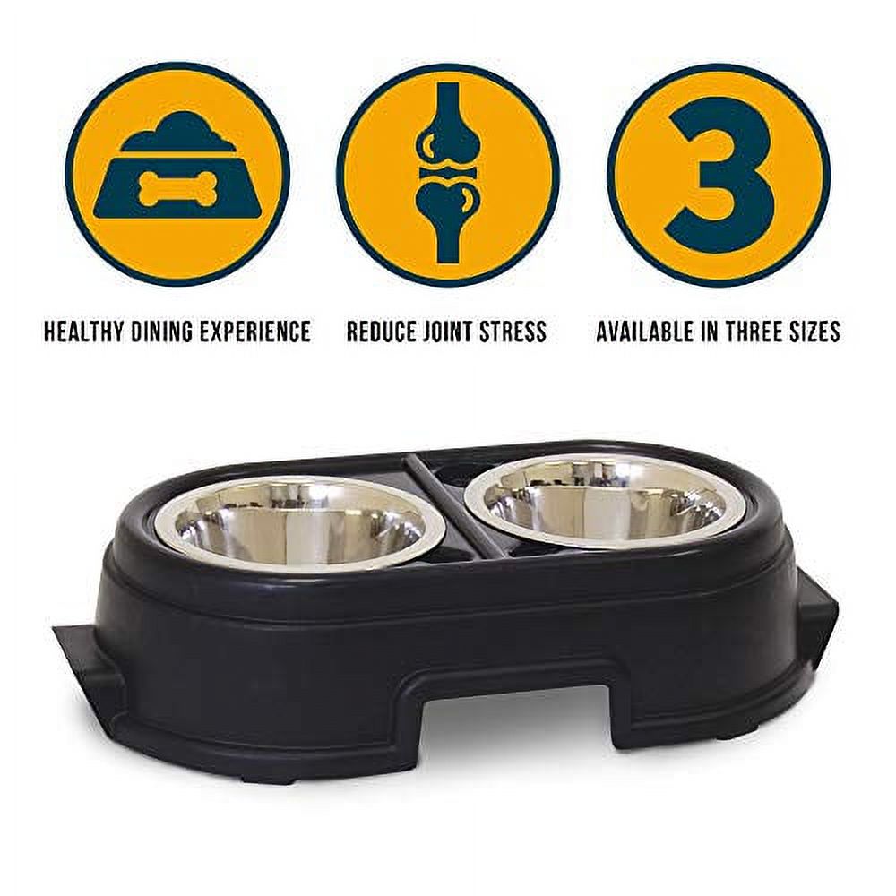 OurPets Comfort Diner Elevated Dog Food Dish (Raised Dog Bowls Available in 4 inches, 8 inches and 12 inches for Large Dogs, Medium Dogs and Small Dogs), 4-inch - image 4 of 8