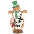 thumbnail image 1 of Coofit Christmas Wooden Decoration Hollow Santa Rustic Table Centerpiece Home Ornament, 1 of 6