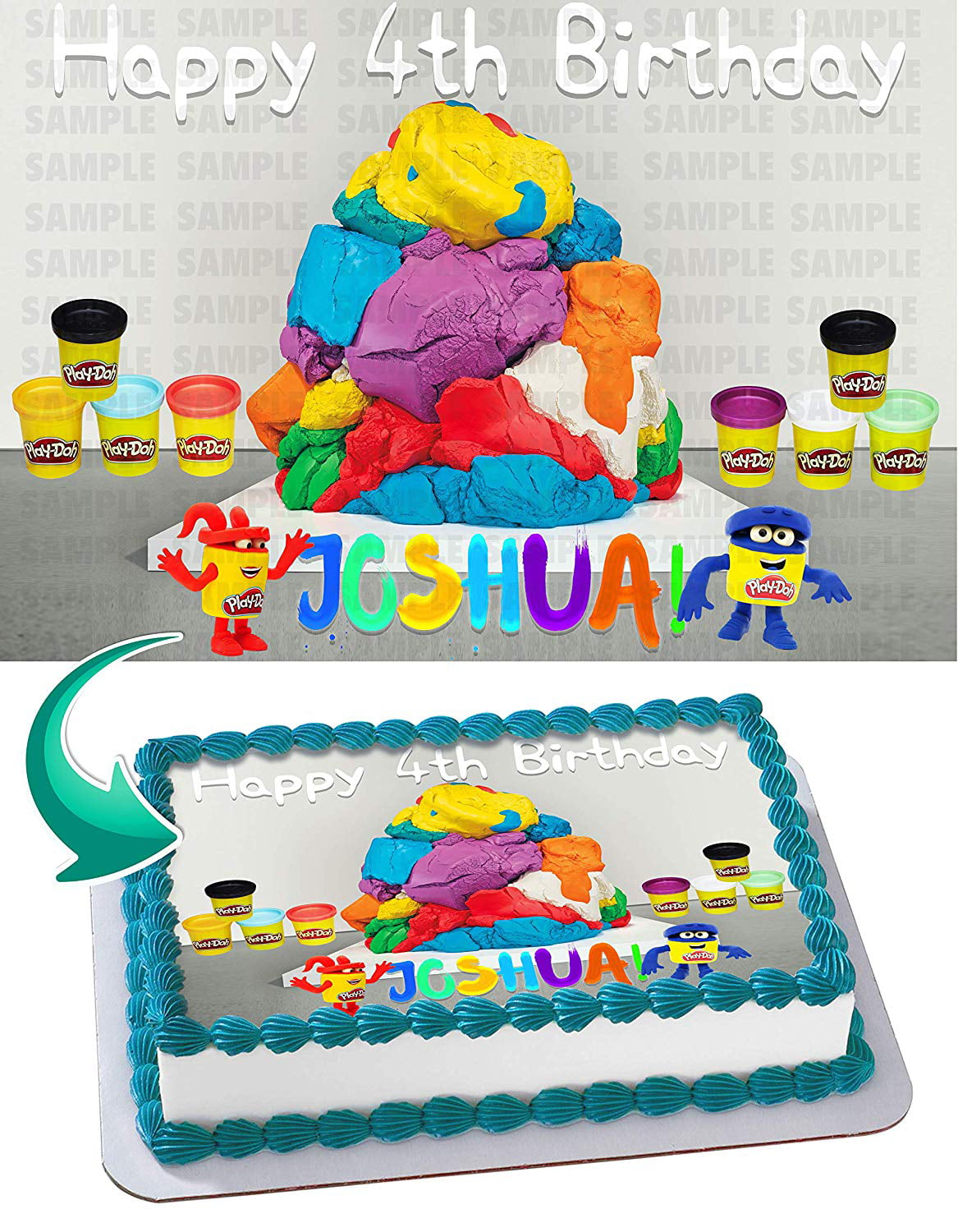 Play-Doh Birthday Cake - Adrienne & Co. Bakery | Novelty birthday cakes,  Play doh, Themed birthday cakes