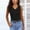 Black, variant on asdoklhq Casual Tank Tops Womens Summer Tops Tie Dye Lace Tops Ribbed Tops Fashion Women's Casual Loose and Comfortable Solid Color Sleeveless Round-Neck Tank Top Pink 4X