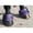 Purple, variant on Dura-Tech Ribbed Rubber Double Lock Bell Horse Boots | Color Black | Size XX-Large