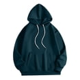 thumbnail image 7 of Oversized Sweatshirt for Women Long Sleeve Solid Color Round Neck Drop Shoulder Loose Top Winter Clothes Casual Fall Outfits, 7 of 7