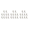 thumbnail image 3 of Eigraketly 10Pcs Small Brackets Stainless Steel Corner Braces Holder 90 Joint Fastener Bracket Stand Degree for Cabinet Board with Screws Type1, 3 of 6