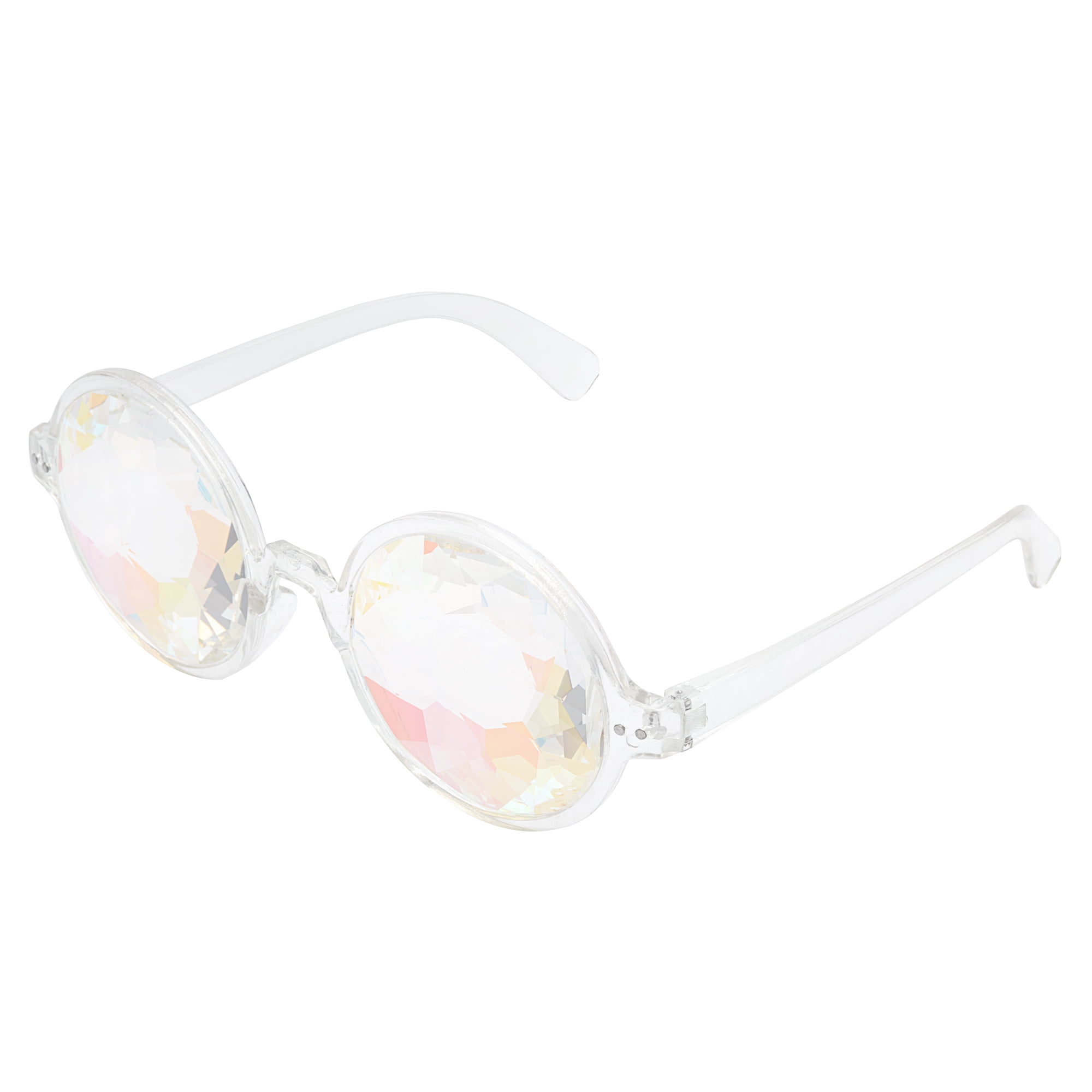 Unisex Round Kaleidoscope Sunglasses Men Women Party