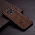 thumbnail image 1 of Luxury Bamboo Wood Pattern Faux Leather Phone Cover Case For Samsung Galaxy Note 9 - Solid Color Protection, 1 of 5