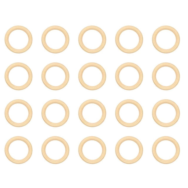 Paquete de 20 anillos de dentición Sonducket Circulares redondos para lactancia 2.5 cm