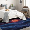 thumbnail image 4 of 80s Rugs for Bedroom - 4x6 Rug - Vaporwave Rug - 80s Sunset Mountain Area Rug - Abstract Synthwave Rugs - Retro Futurism Carpet, 4 of 7