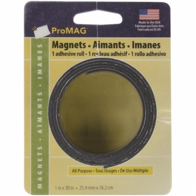 ProMag 12341PGY Tape Roll 1Pkg1 in.X30 in.