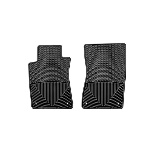 WeatherTech All-Weather Floor Mats compatible with Mercedes E 55 AMG, E 63 AMG, CLS-Class, E-Class, CLS 55 AMG - 1st Row (Driver & Passenger), Black