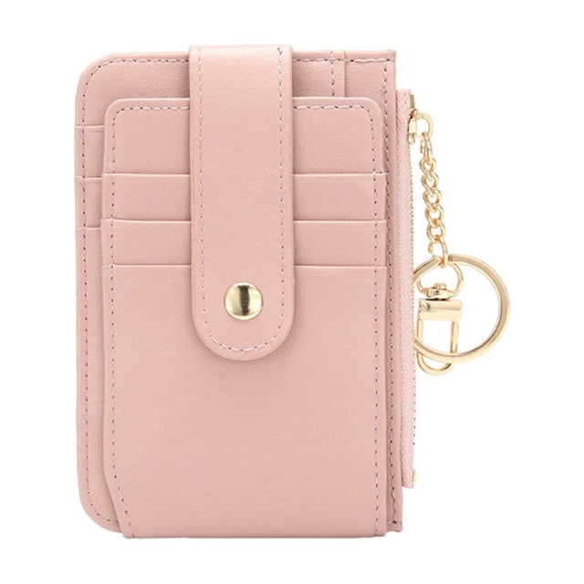 Compact Card Holder Wallet, Large Capacity Card Slot Bag, Durable Solid Color Design, For Daily Use Office Travel, Secure Credit Card Holder, Minimalist Style Business Card Wrap, Small Foldable