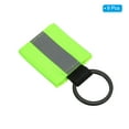 thumbnail image 3 of Uxcell Reflective Keychain Tags, Reflective Zipper Pulls Nylon Keychain High Visibility Reflectors Tags Fluorescent Green, 3 of 7