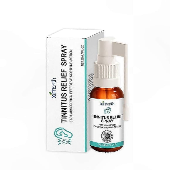 Ear Ringing Relief Drops for Tinnitus Support 30ml Solution for Hearing Comfort
