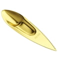 thumbnail image 1 of Billuyoard Cuchillo de fruta duradero de acero inoxidable, línea suave y borde para un fácil manejo, cuchillo de cocina para fruta Cocina y Comedor Oro, 1 of 6