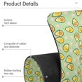 thumbnail image 4 of Yayeee Faucet Mat for Kitchen Sink 14.7" Diatomite Long Splash Guard Pad, Green Avocado Pattern, 4 of 7