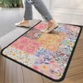 thumbnail image 4 of Pioneer Flower Floral Print Pattern Door Rugs,Washable Non Slip Door Mats Indoor,Decorative Door Mats,Entry Mat Indoor for Entrance,Bedroom,Kitchen,Bathroom,30"x17", 4 of 6