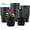Black,200pcs, variant on Manss Plastic Plants Nursery Pots,4 Inch 200 Pcs Seed Starting Pots,Plastic Plant Pots with Drainage Holes,Seedling Flower Plant Container for Transplanting,Cuttings,Seedlings(Black)
