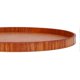 thumbnail image 4 of Plateau de service rond en bois, durable, simple et élégant, large application, surface brillante, structure stable, plateau en bois de 24 cm, 4 of 4
