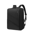 thumbnail image 1 of Mochila para computadora portátil Strade Fareast Limited expandible para senderismo y viajes Negro, 1 of 8