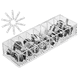 thumbnail image 1 of Caja organizadora de cables de carga transparente, caja de gestión de cables de datos, clasificador de cables USB, caja organizadora de cosméticos compacta, organizador y almacenamiento de, 1 of 6