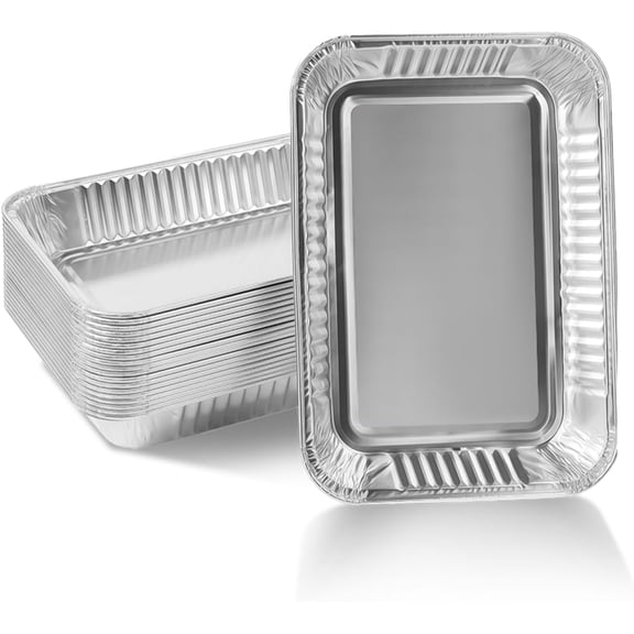 Matchwaves 30 Pack Drip Pans for Ninja OG700 Series Woodfire Grill, Grease Tray Liners Compatible with OG701 & OG751 Series