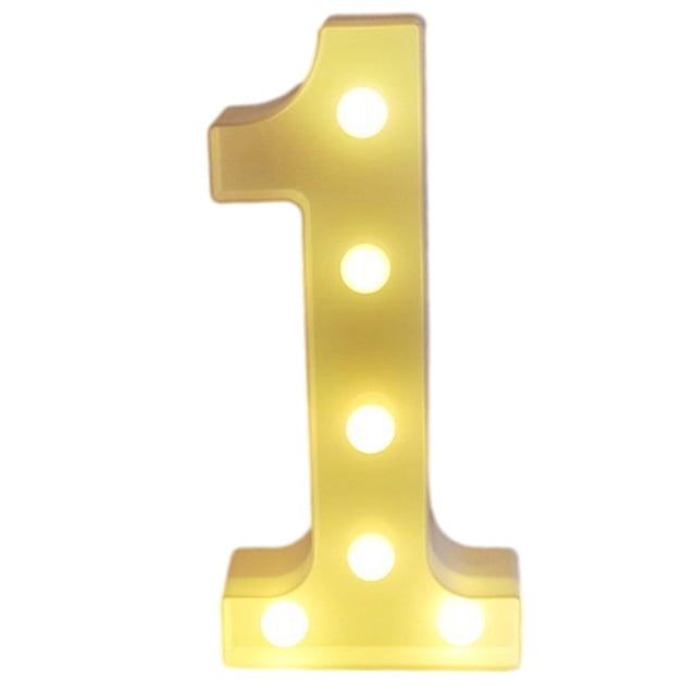 Feltree Alphanumeric Light Up Letters & Numbers, Warm White LED Marquee Signs for DIY Messages, Party Bar Christmas Wedding Decor Battery Operated