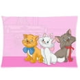 thumbnail image 1 of QIFEIHA Cat Pillowcase Cushion Cover Two Sides Printing Size 20x30 inch, 1 of 2