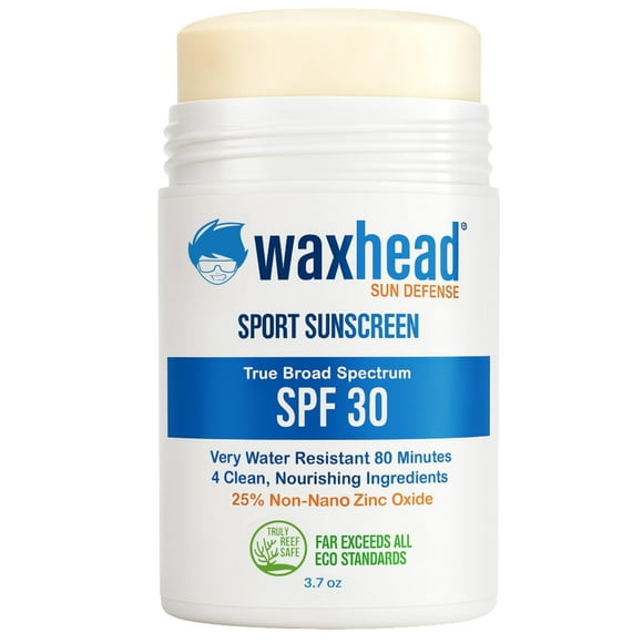 Protector solar en barra Waxhead Kids SPF 30 a prueba de agua 110 ml