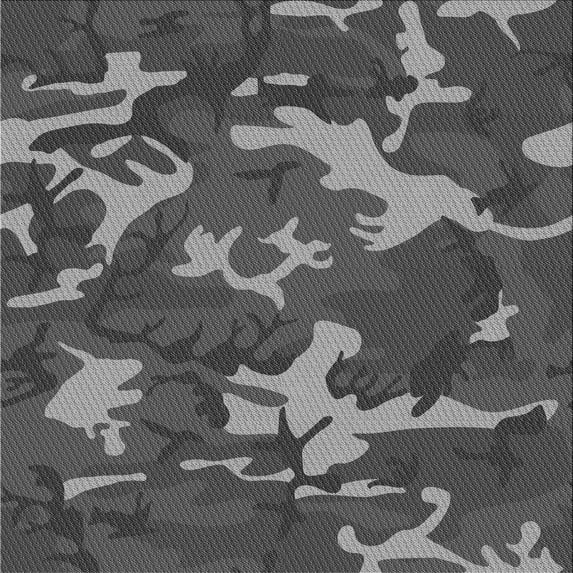 Ahgly Company Machine Washable Indoor Square Transitional Gray Area Rugs, 7' Square