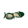 thumbnail image 4 of BLISSFUL STEP Women's Lace Up Heel Stiletto High Heels Sandals Dark Green 7.5, 4 of 6