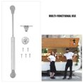 thumbnail image 3 of WEUVEB Silver Hydraulic Gas Rod for Cabinet Lifting Support Frame Durable Furniture Repair Accessory, 3 of 8