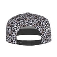thumbnail image 5 of Flat Bill Trucker Hats for Women Men - Leopard print fashion Adjustable Flat Baseball Cap Snapback Hats Dad Hats for Men, 5 of 7
