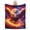 50x40, variant on Fire Phoenix Eagle Throw Blanket, Fantasy Flame Bird Art Fleece Blanket, Soft Warm Decorative Blanket for Sofa Bed Couch, Adult Home Decor 50x40