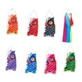 thumbnail image 2 of CarpNettore 7 Pieces Japanese Carp Flags Decoration Fish Flags for Lawn Wedding Backyard with Tassel, 2 of 9