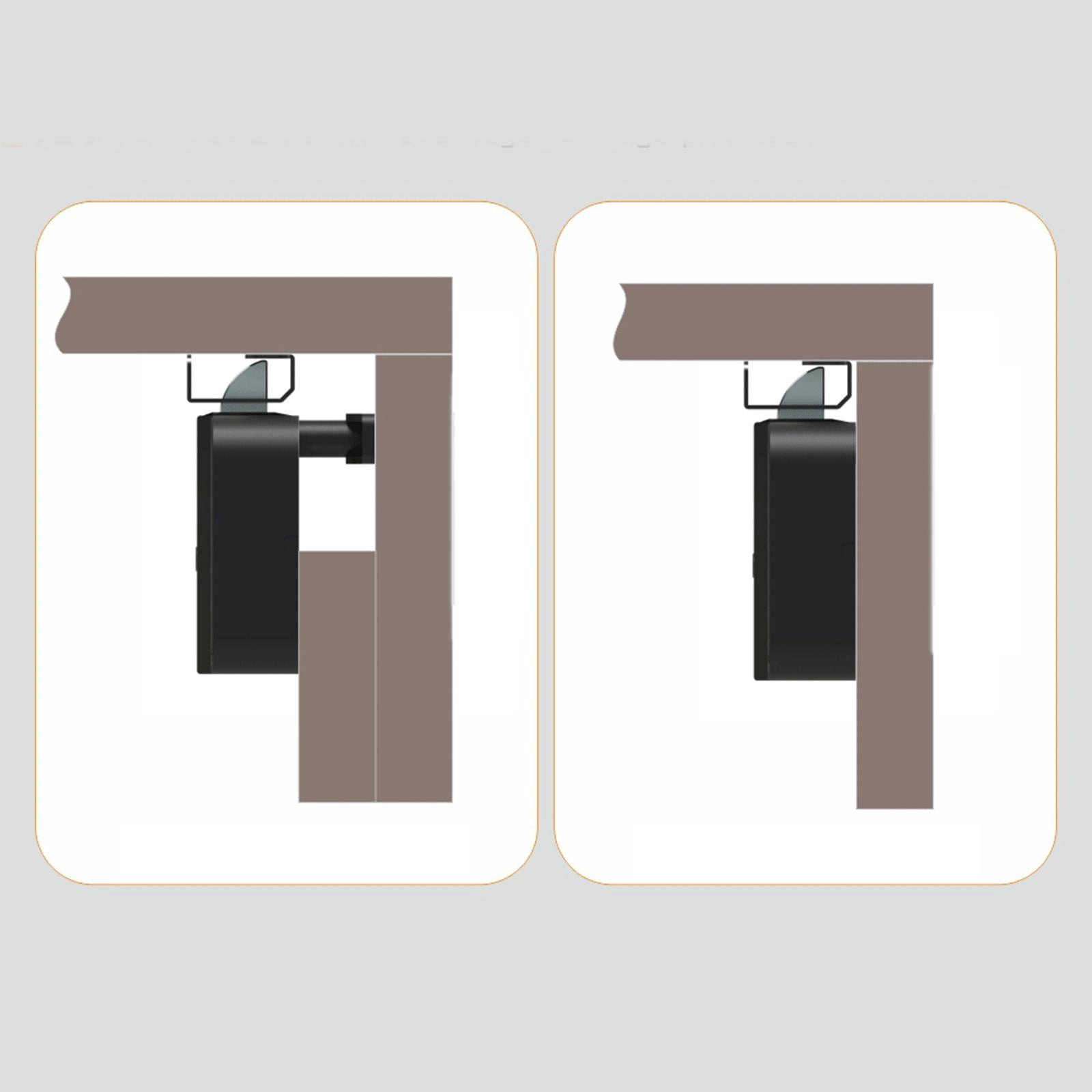 Intelligent Electronic Cabinet Lock High Security Hidden Keyless Anti  for Furniture Cupboard Cabinet Wardrobe Letter Box