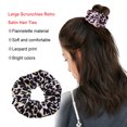 thumbnail image 4 of Sonducket Paquete de 5 gomas para el pelo para mujer, elásticas, a la moda, para vacaciones, trabajo, oficina, coletero, decoración, diadema para mujer Accesorio para el cabello tipo 4 Sonducket AP012953-04, 4 of 6