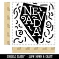 thumbnail image 2 of Nevada State with Text Swirls Square Rubber Stamp Stamping Scrapbooking Crafting - Small 1.25in, 2 of 7