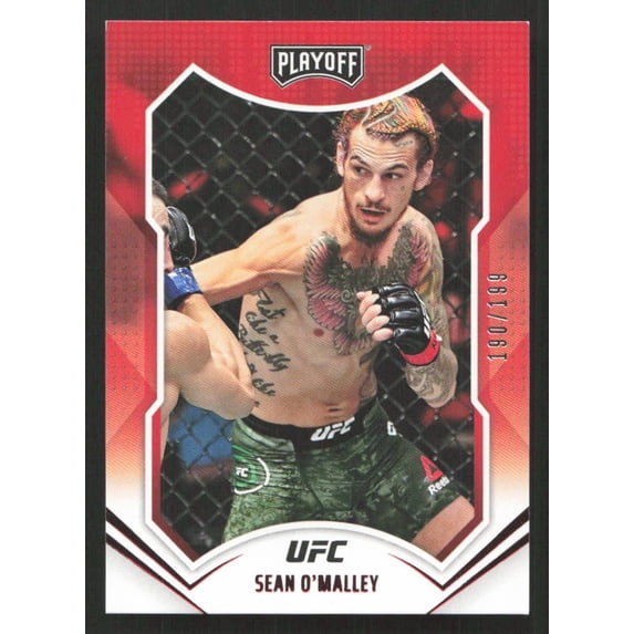 2022 Panini Chronicles UFC Sean O'Malley Red SN #162 Trading Card ...