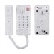 thumbnail image 3 of Teléfono del Hotel Simple, Montaje en la Pared Sin Identificación de Teléfonos para el Teléfono de la Casa, Ahorro de Energía Conveniente para la Familia del Hotel, 3 of 7