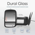 thumbnail image 2 of MOSTPLUS Pair Power Heated Tow Mirrors for 2003-2006 Chevy Silverado 1500 2500HD 3500HD, 2 of 6