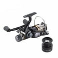 thumbnail image 2 of Left/Right Handle Metal Spool 9+1BB Metal wire cup Carp Spinning Fishing Reels Rear Drag Wheel+1 Spare Plastic Spool ,Rigid Aluminum Skeletal Frame, 2 of 7