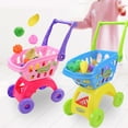 thumbnail image 4 of MasteelfCA Children Shopping Cart Toy Mini Shopping Cart Toy for Children Cosplay Use Shopping Cart, 24 Small Items and Express Box (Blue), 4 of 8