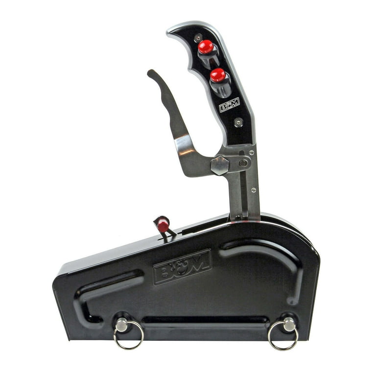 B&M 81104 Automatic Gated Shifter - Dual Button Magnum Grip 