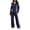 Navy-2 piece set, variant on Hilenly Tracksuits for Women Set Two Piece Outfits Long Sleeve Color Block Crewneck Sweatsuit Fall Trendy Lounge Set