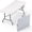 White, variant on Favory 6 ft. Fold-in-Half Banquet Table w/Handle-White