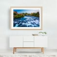 thumbnail image 3 of Spokane Falls - Spokane Washington Photography Oak Framed Wall Art Print 24 x 30 inches, 3 of 6