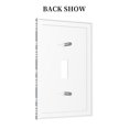thumbnail image 2 of Kdxio Small White Flowers Decorator Light Switch or Receptacle Outlet Wall Plate Decorator Wall Plate Child Safe Outlet Cover-Style T, 2 of 6