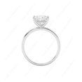 thumbnail image 4 of Cora Jewellery 2.0CT Princess Moissanite Bridge Diamond Solitaire Engagement Ring For Women, 18K White Gold, 4 of 5