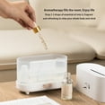 thumbnail image 6 of JilgTeok Flame Essential Oil Diffusers, Upgrade 7 Colour Lights Aromatherapy Diffuser, Oil Diffuser, Aroma Diffusers for Home, Bedroom,Timer & Waterless Auto Off for Travel& Decor, 6 of 7