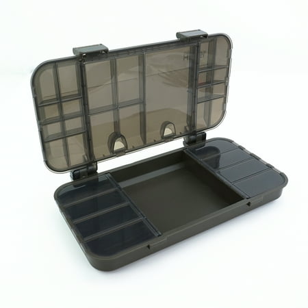 Hirisi Carp Fishing Box Portable Multifunctional Compartment Fishing Tackle Box Size W511 Fishing Accessories