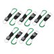 thumbnail image 1 of Llavero Reloj de Bolsillo Equipo de Brújula, de Llavero Brújula, Impermeable, Compás Del Engranaje para Senderismo, Camping, Aventura Al a , Verde Macarena Brújula de escalada con mosquetón, 1 of 8